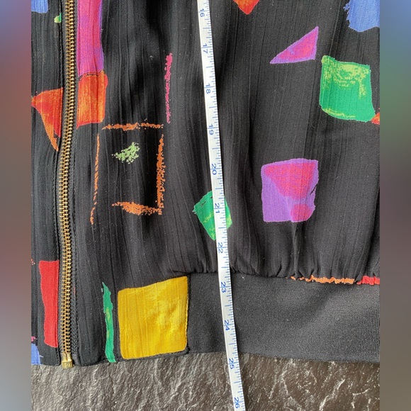 Clichy Light Jacket vintage with gems size 12 - Picture 12 of 13